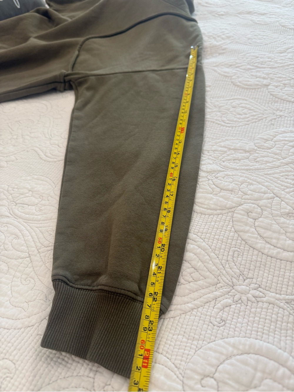 OAK + FORT Men’s Olive Hoodie with Panel Stitching Sz Large Unique,Streetwear - Picture 7 of 12